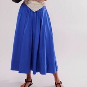 Free People Lowen Midi Skirt